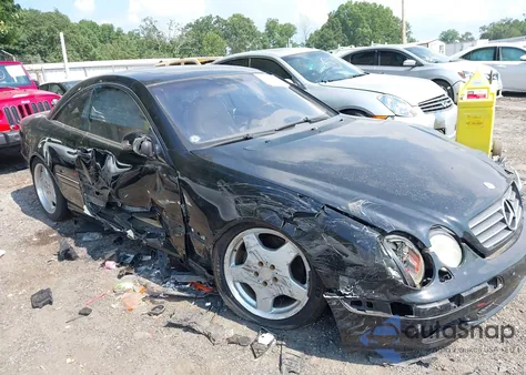 2001 Mercedes-Benz Cl 500 z USA, uszkodzony, nr VIN WDBPJ75J61A011309